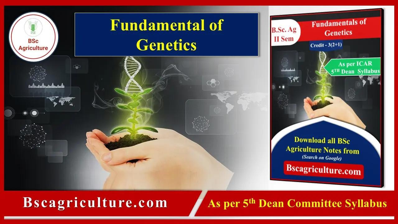 fundamentals of genetics notes